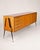 Italian Sideboard in Wood with Glass and Bronze by Silvio Cavatorta, 1950 For Sale - Image 4 of 9