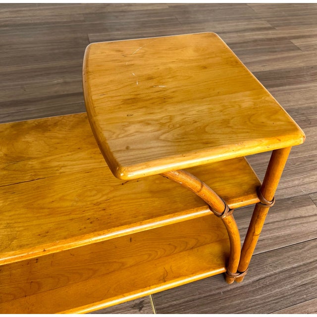 1950s Heywood Wakefield Ashcraft Coffee & End Table Set