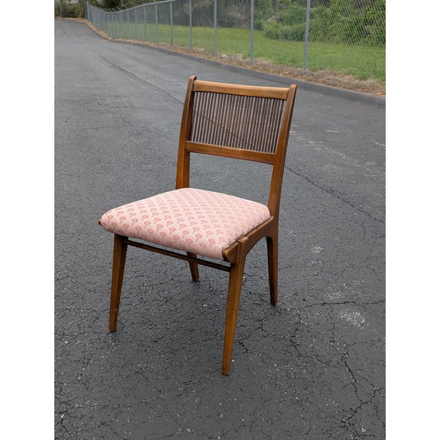 1950s Attributed Drexel Dining Chairs John Van Koert Dateline Collection Set of 4 For Sale - Image 16 of 16