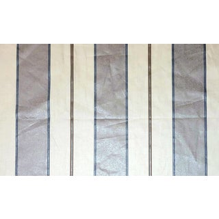 Vintage Ron Redding Designs "Century Stripe" Cotton Sateen- 5 Yards For Sale