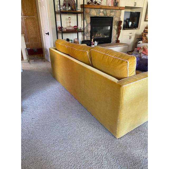 Anthropologie Carroll Contrast Piping Sofa 86" For Sale - Image 9 of 10