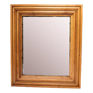 French Wooden Mirror, 1920s For Sale