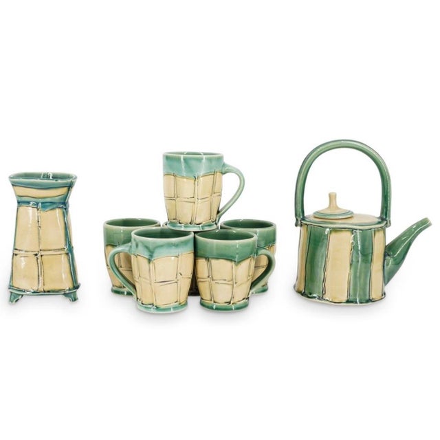 Mid 20th Century Signed Benny Tableware Set- 8 Pieces For Sale - Image 9 of 9