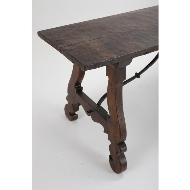 Antique Baroque Oak Table, 1760 For Sale - Image 12 of 15