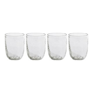 Pimlico Hammered Tumbler Glasses, Set of 4 For Sale
