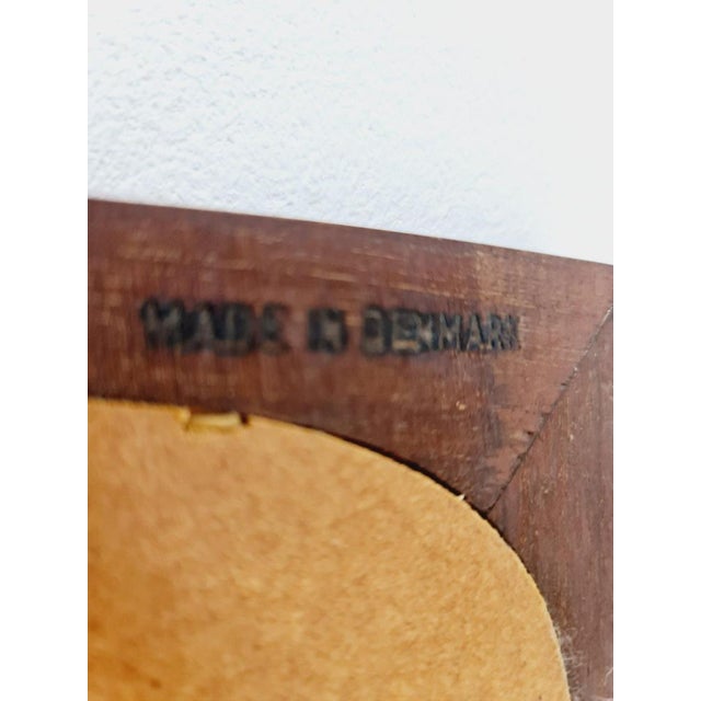 Mid-Century Modern Danish Wall-Mounted Mirror, 1960s For Sale - Image 9 of 12