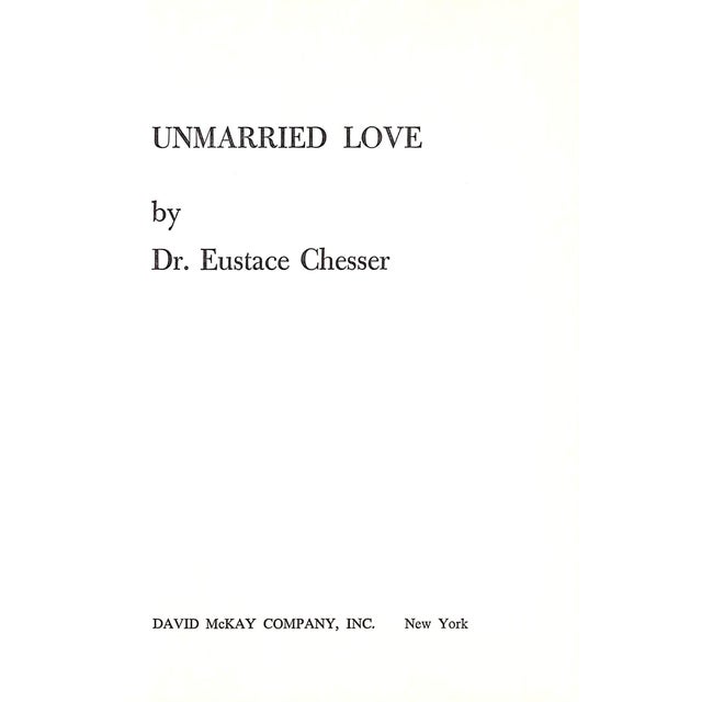 CHESSER, Eustace [177] pp. David McKay Company, Inc. 1965 First American Edition 7 5/8" x 5 3/8" Chesser had previously...
