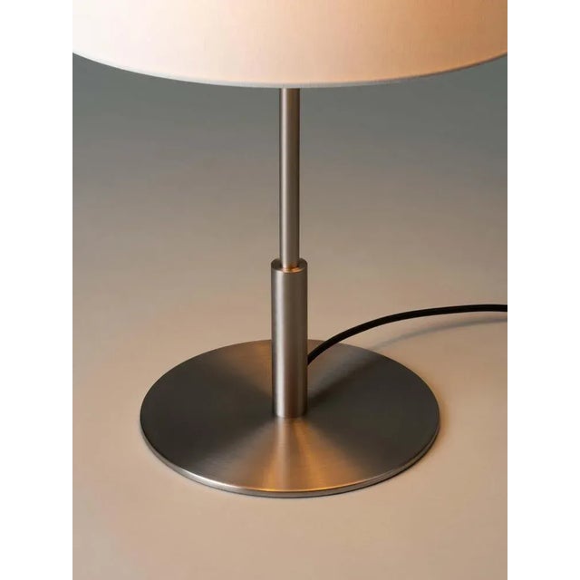 Contemporary Nickel Diana Menor Table Lamp by Federico Correa For Sale - Image 3 of 9