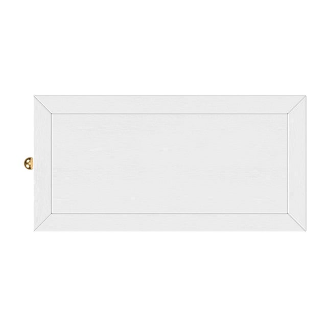 Wood Nora 12 in. W Rectangular Wood 1 Door Narrow End Table with Pull-Out Tray For Sale - Image 7 of 8