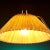 Gold Mid-Century Table Lamp in Brass with Pleated Shade & Shrink Varnish Base from Cosack For Sale - Image 8 of 12