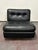 Circa 1970 Original Black Leather Amanta Lounge Chairs by Mario Bellini for C&b Italia For Sale In Los Angeles - Image 6 of 18