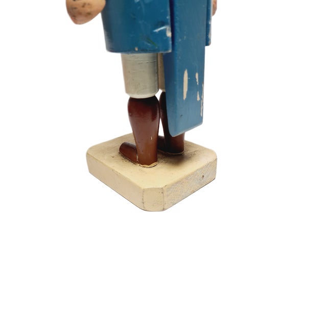 Blue Art Deco Toy, Belgium, 1950s For Sale - Image 8 of 12