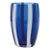 Gessato Tumbler (Set of 2) - Cobalt Blue For Sale