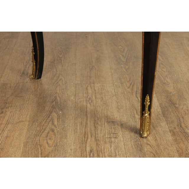 Baker Furniture Napoleon II Style Leather Top Writing Desk For Sale - Image 12 of 18