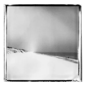 Frozen Beach - Black and White Analogue Landscape Photography 2022