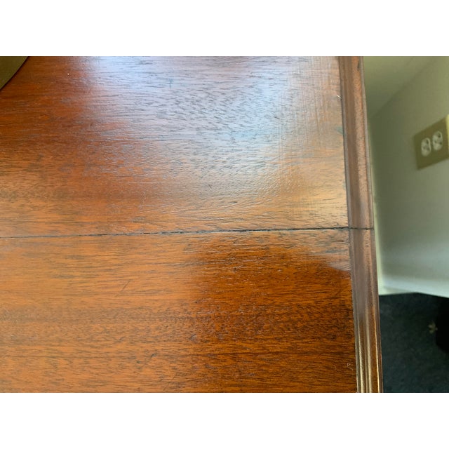 Late 20th Century Serpentine Front Chippendale Style Chest For Sale - Image 14 of 14