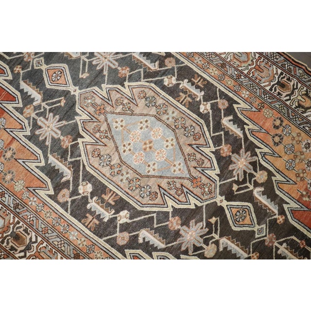 Textile Mazlagan Accent Malayer Carpet For Sale - Image 7 of 9