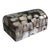 Black Lacquered Abalone Decorative Shell Box For Sale