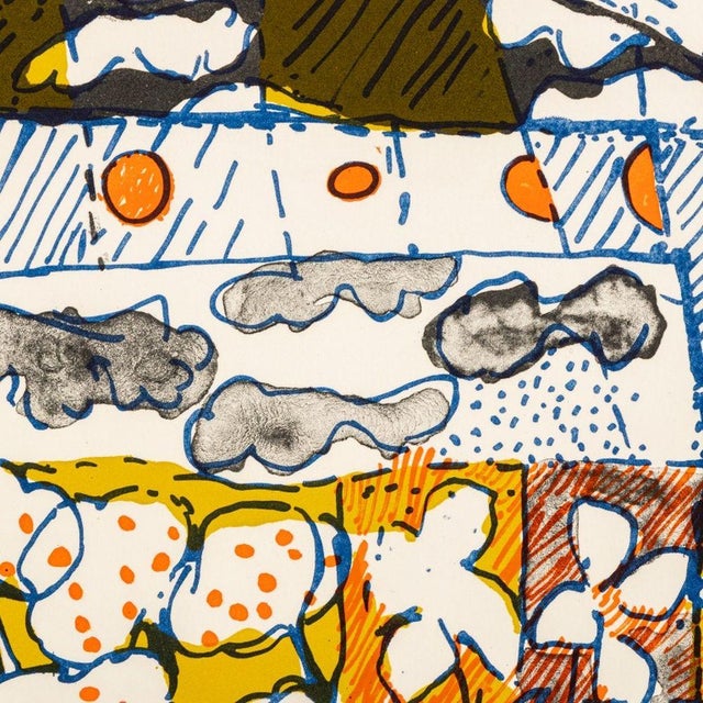 Contemporary Elfi Schuselka Abstract Landscape Lithographs, 2 For Sale - Image 3 of 8