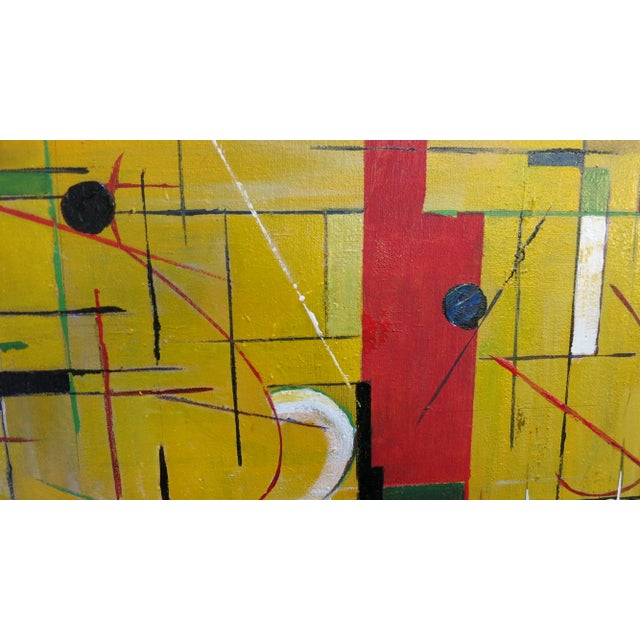 Geometry 001, Original Abstract Painting For Sale - Image 4 of 4