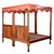 Pair 18th Century Antique French Provincial Four Poster Tester Canopy Cherry Twin Beds 1780 For Sale - Image 15 of 17
