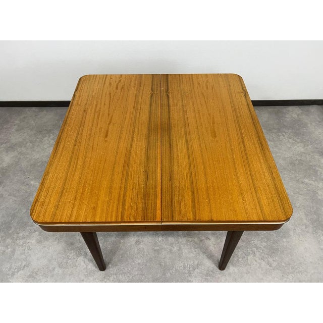 Mid-Century Modern Dining Table attributed to Nepožitek and Landsman for Jitona, 1960s For Sale - Image 3 of 13