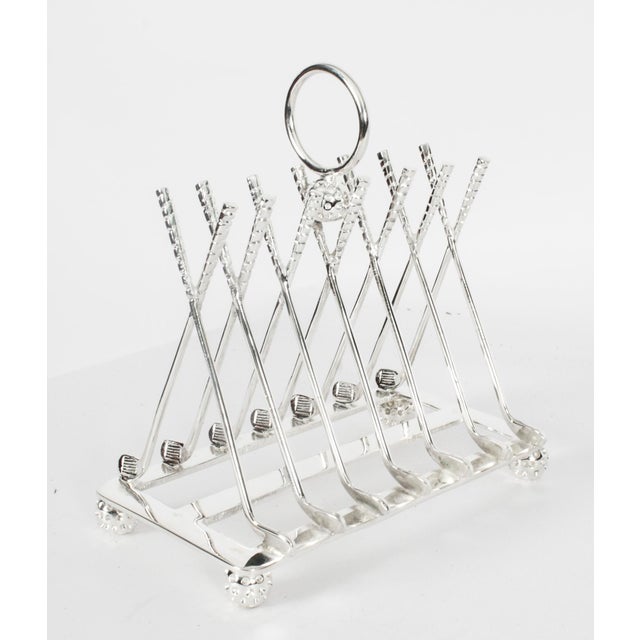 Vintage Silver-Plated Toast Rack, 1980s For Sale - Image 15 of 15