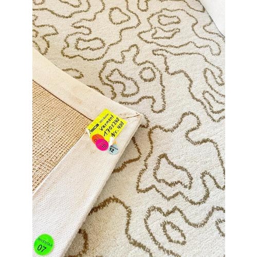 Textile French Hand-Tufted Vermont Wool Rug, 1970s For Sale - Image 7 of 9