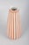 Ingrid Atterberg for Upsala-Ekeby, vase. Slim baluster-shaped vase in glazed ceramic with vertical white stripes on a...