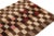 1950s Hand-Knotted Vintage Turkish Tulu Runner in Beige-Brown, Red Geometric Pattern For Sale - Image 5 of 7