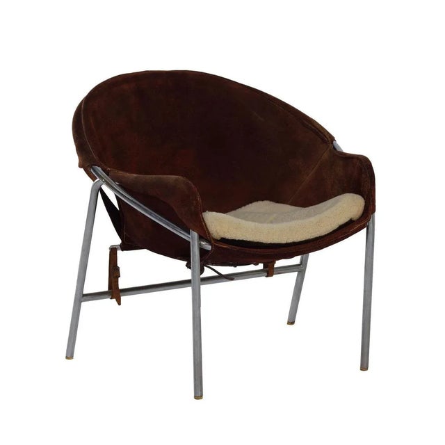 Danish Sling Chair by Erik Jørgensen for Bovirke, 1953 For Sale - Image 12 of 12