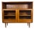 Vintage Teak Bookcase with Glass Doors from Dyrlund, Denmark, 1960s For Sale