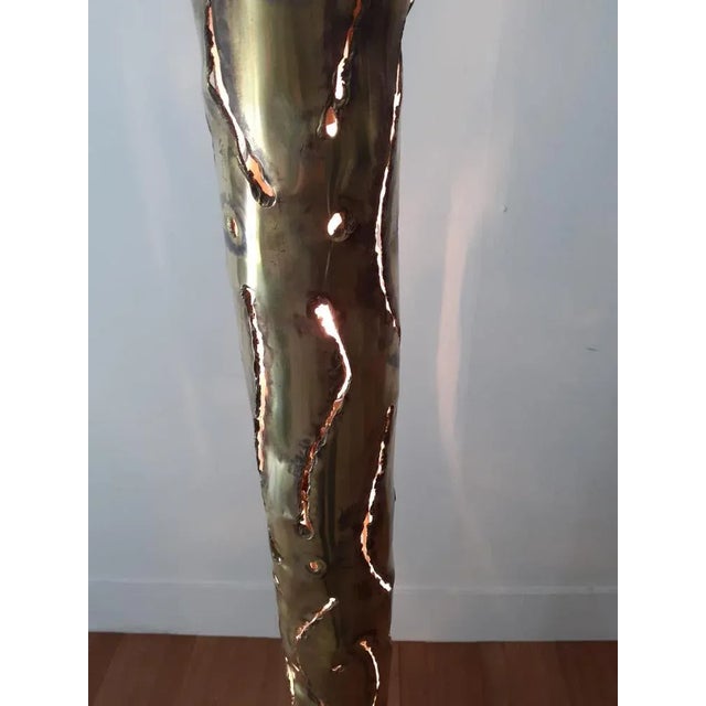 Sputnik Style Brass Floor Lamp For Sale - Image 10 of 16