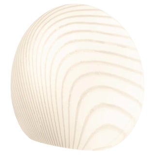 Large Glass Table Lamp with Zebra Pattern from Peill & Putzler, Germany, 1970s For Sale