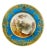 Ceramic 19th Century French Blue Ground Porcelain Cup & Saucer For Sale - Image 7 of 9