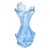 1950s Murano Glass Baby Blue Vase For Sale