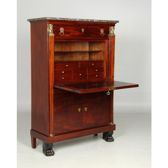 Early 19th Century Directoire Secretary For Sale - Image 4 of 18
