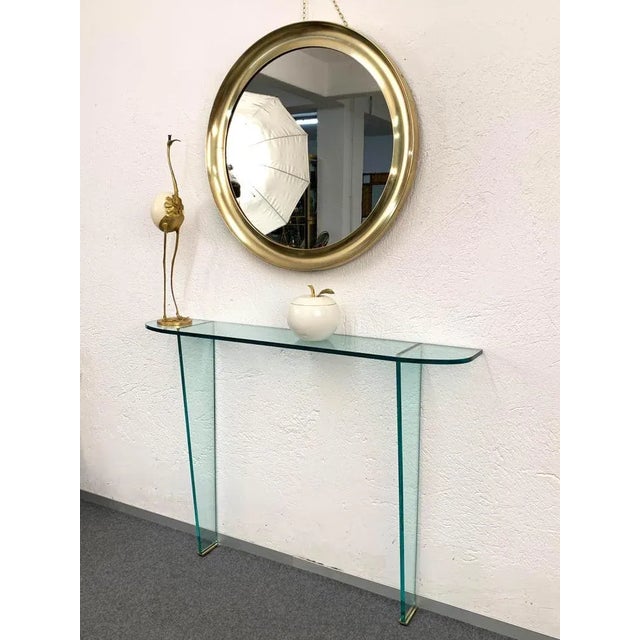 Mid-Century Italian Brass Narciso Mirror by Sergio Mazza for Artemide, 1960s For Sale - Image 14 of 18