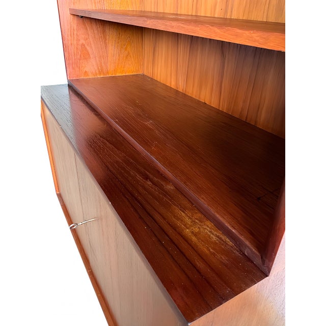 Mid-Century Modern Bookcase in Teak from Bornhold, Germany, 1960s For Sale - Image 14 of 18