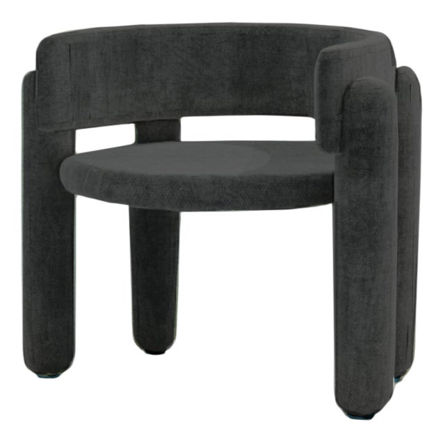 Plush Dining Chair by Alter Ego Studio For Sale