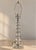 Clear Lucite Stacked Orb Table Lamp For Sale - Image 4 of 6