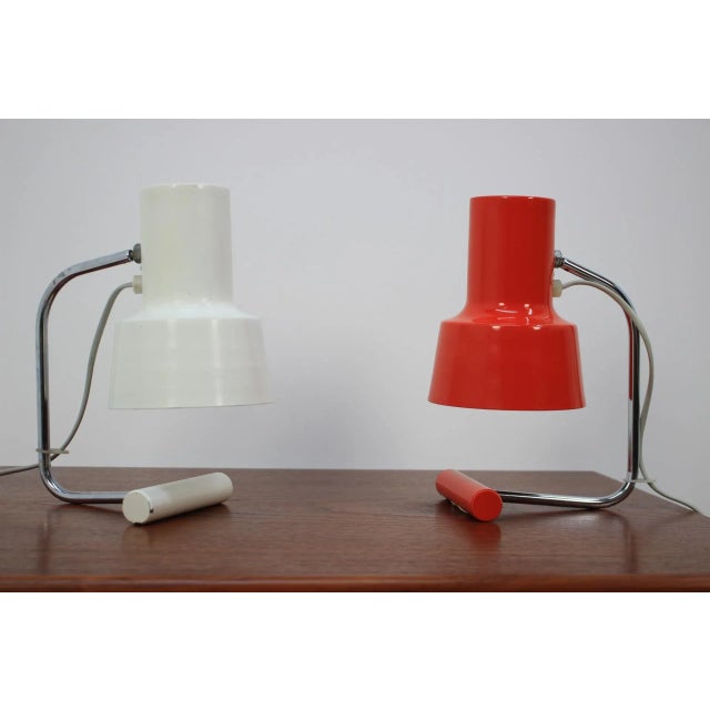Josef Hurka Table Lamps by Josef Hurka for Napako, 1970s, Set of 2 For Sale - Image 4 of 9