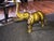 Brass Vintage Brass Elephant Statue For Sale - Image 8 of 9