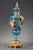 Metal Covered Vases in Polychrome Porcelain in the Style of Sèvres, Set of 2 For Sale - Image 7 of 18