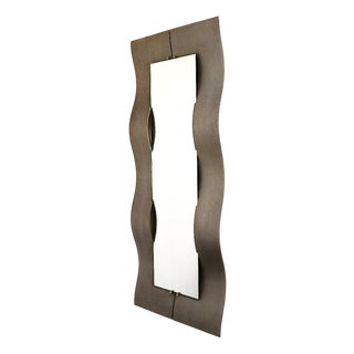 Wave Mirror by Burchiellaro Lorenzo, 1970s For Sale
