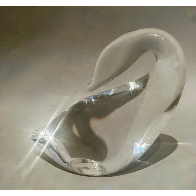 Abstract Expressionism 1970s Steuben Glass Goose For Sale - Image 3 of 4