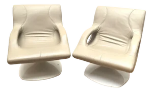 Space Age Swing Armchairs from Friguetto, 2000s, Set of 2