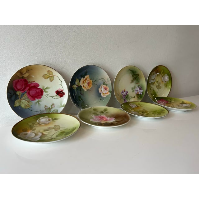 Add a touch of vintage charm to your table setting or wall display with this beautiful PSAG Bavaria plates numbered and...