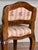 Cream Don Ruseau Louis XV Style Upholstered Vanity or Side Chair in Walnut, 1940s For Sale - Image 8 of 18