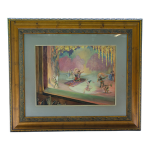 Early 20th Century Ludovic-Rodo Pissarro - Les Ballets Russes, Gouache and Watercolor on Paper